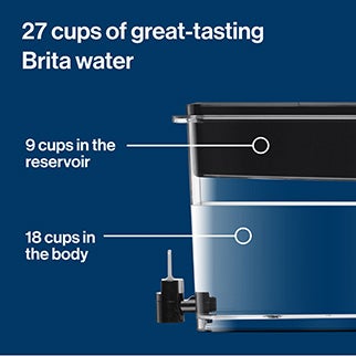 Brita® Ultra Max 27-Cup Dispenser with 1 Elite™ Filter