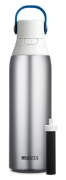 Brita® Premium Filtering Bottle in Stainless steel – Silver