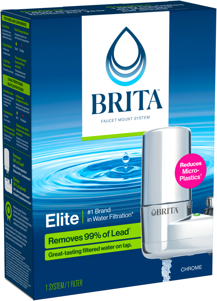 Brita® Faucet Mount Filtration Elite System – Chrome