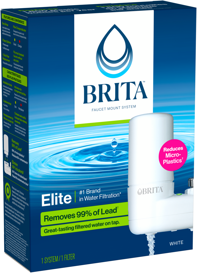 Brita® Faucet Mount Filtration Elite System – White