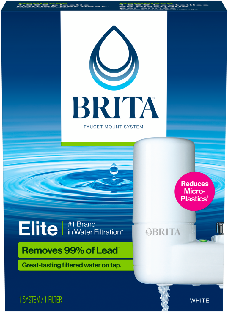 Brita® Faucet Mount Filtration Elite System – White