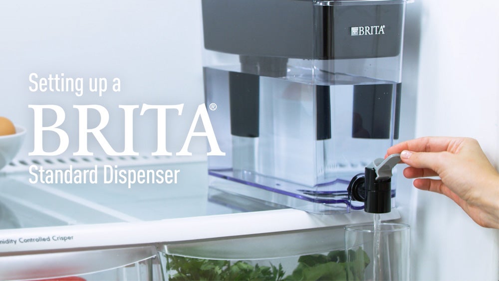 How to set up a Brita® Dispenser