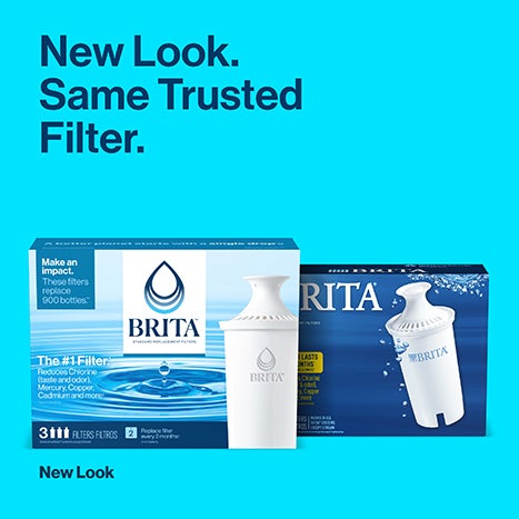 Brita® Replacement Filters for Water Pitchers and Dispensers