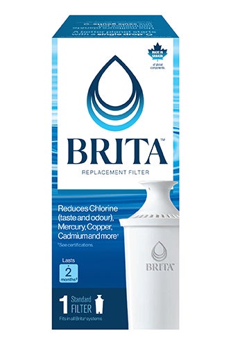 Brita® Replacement Filters for Water Pitchers and Dispensers