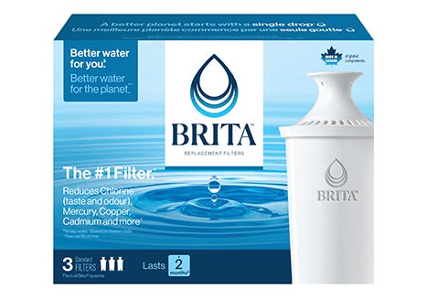 Brita® Replacement Filters for Water Pitchers and Dispensers