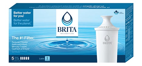 Brita® Replacement Filters for Water Pitchers and Dispensers