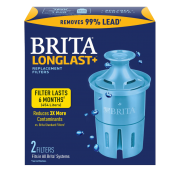 Filtre de rechange Longlast+MC pour système de filtration d’eau en pichet Brita®