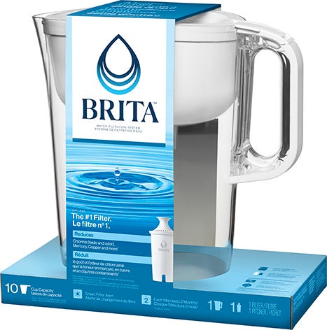 Brita® Grand pichet de filtration, modèle Huron