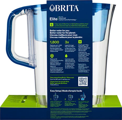 Brita® Tahoe Water Filtration Pitcher