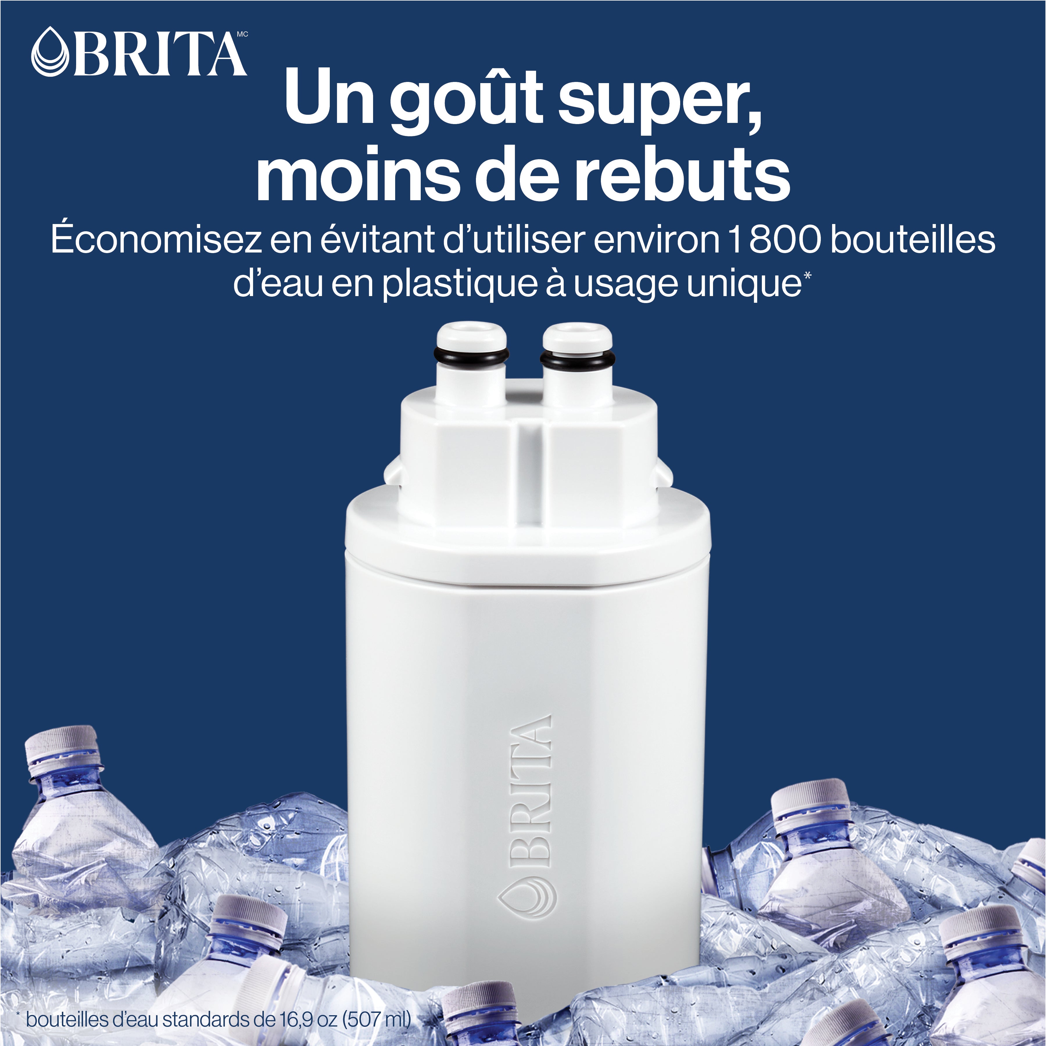 Puissant système de filtration d’eau instantanée Brita Hub